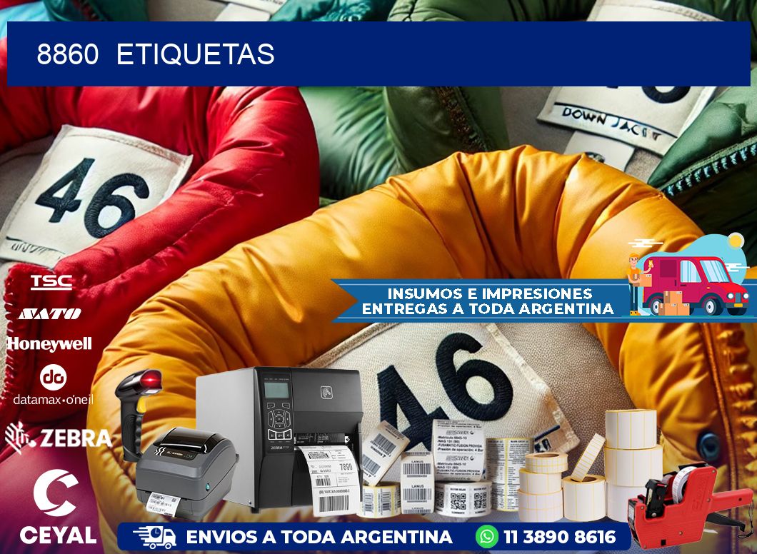 8860  ETIQUETAS