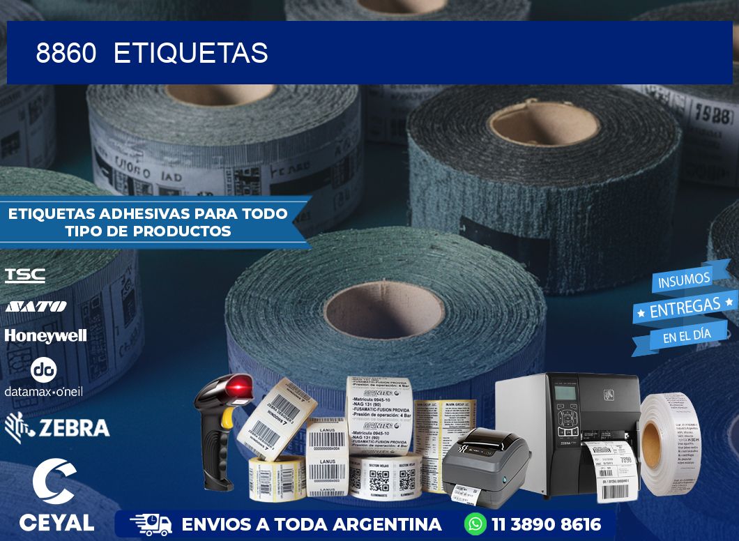 8860  ETIQUETAS