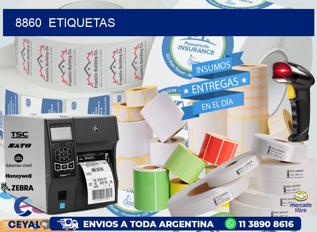 8860  ETIQUETAS