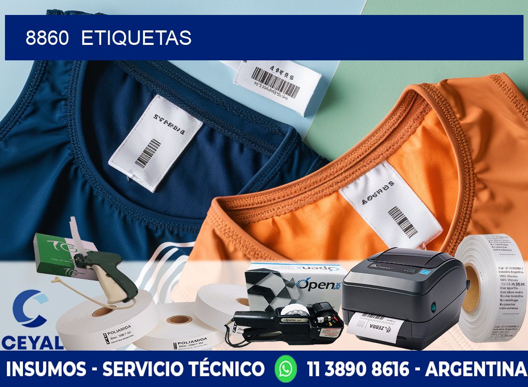 8860  ETIQUETAS