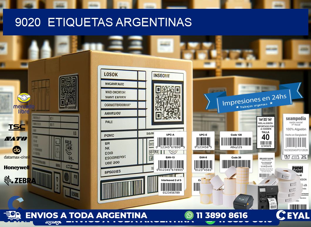 9020  ETIQUETAS ARGENTINAS