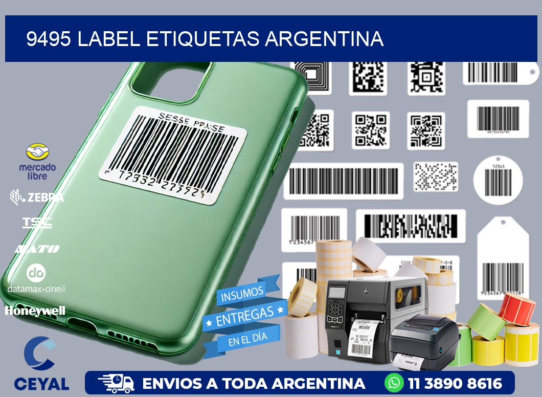 9495 LABEL ETIQUETAS ARGENTINA