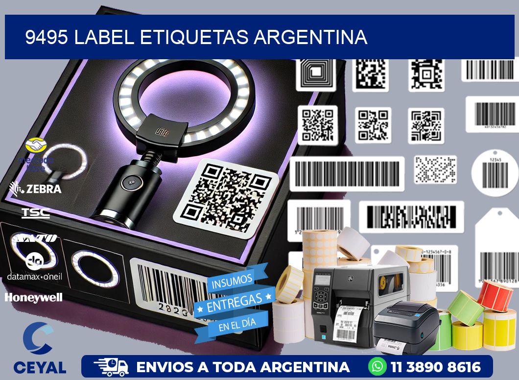 9495 LABEL ETIQUETAS ARGENTINA
