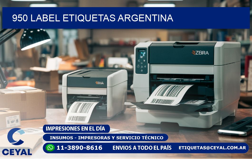 950 LABEL ETIQUETAS ARGENTINA