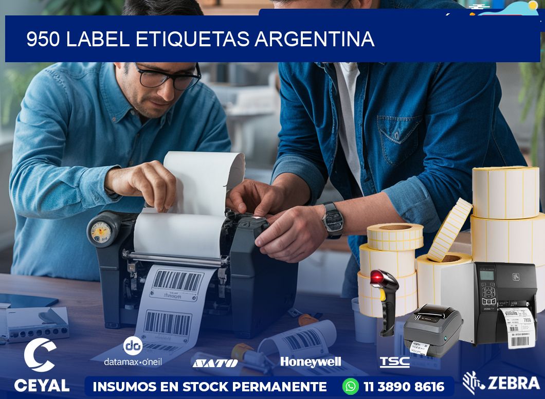 950 LABEL ETIQUETAS ARGENTINA