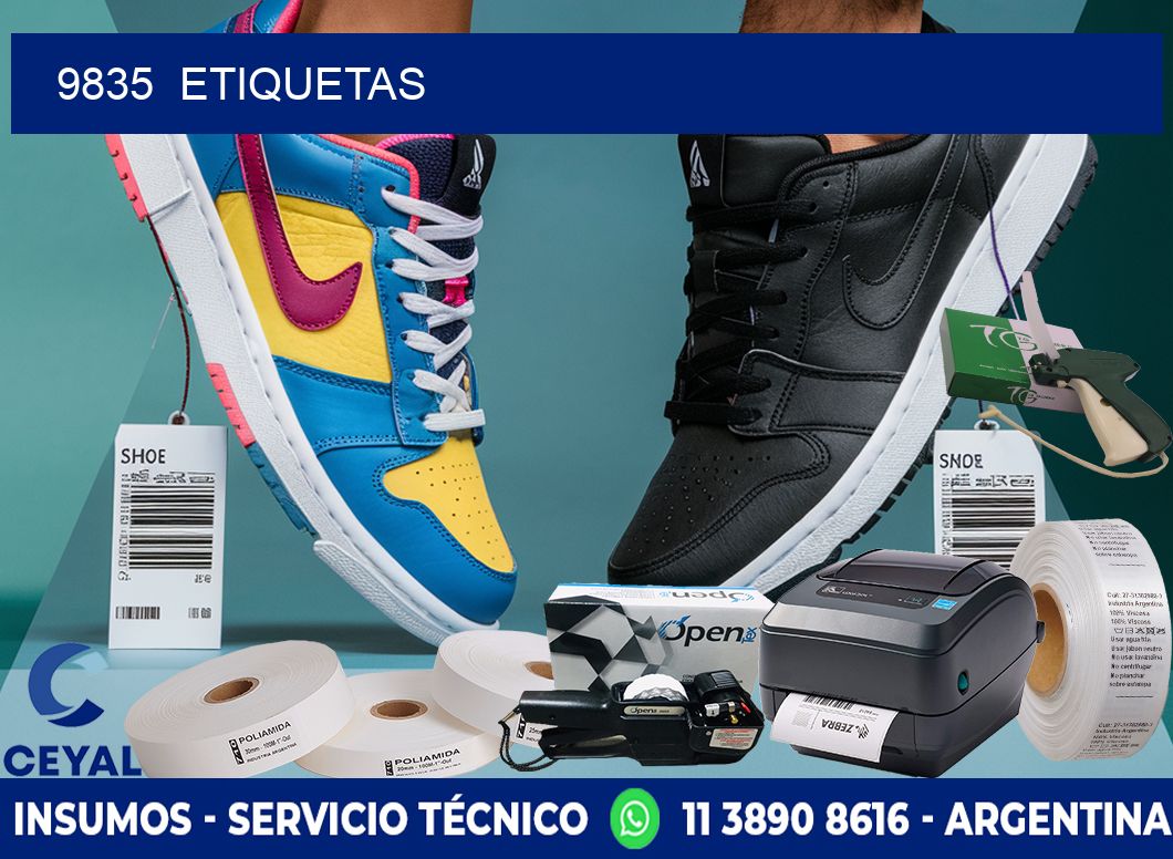 9835 ETIQUETAS