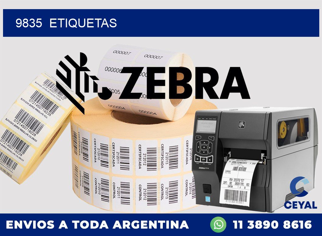 9835 ETIQUETAS