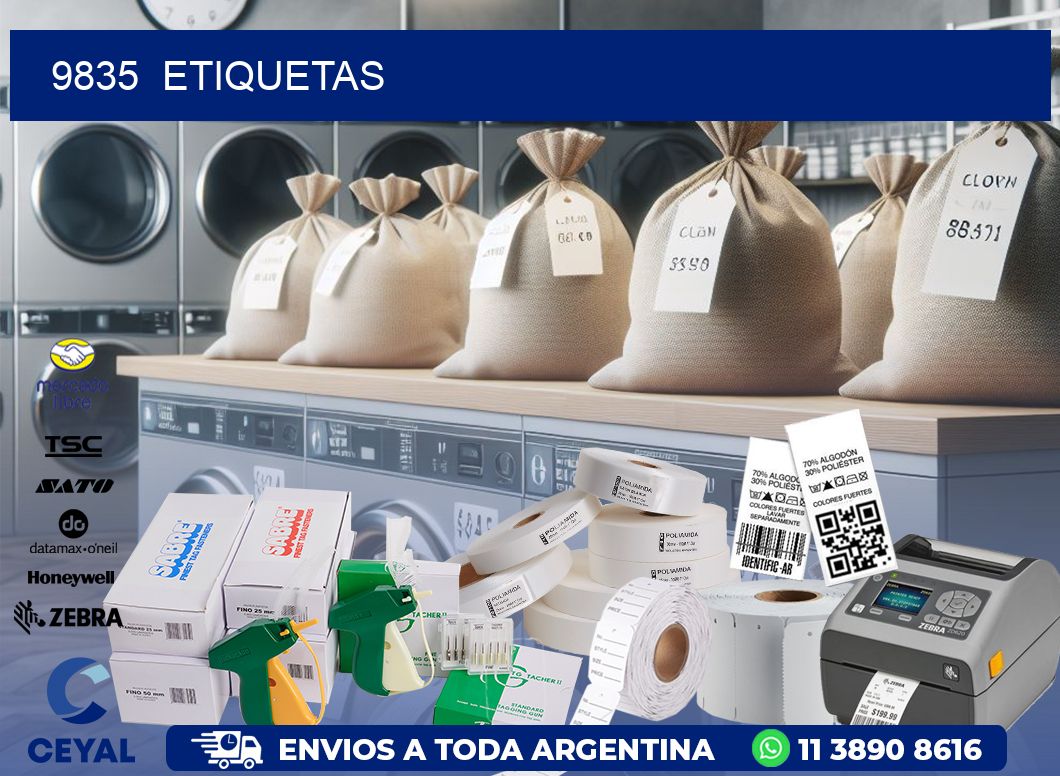 9835  ETIQUETAS
