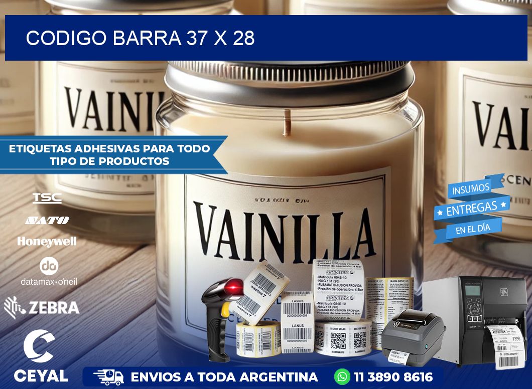 CODIGO BARRA 37 x 28