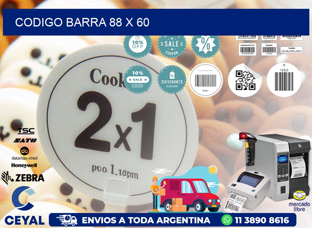 CODIGO BARRA 88 x 60