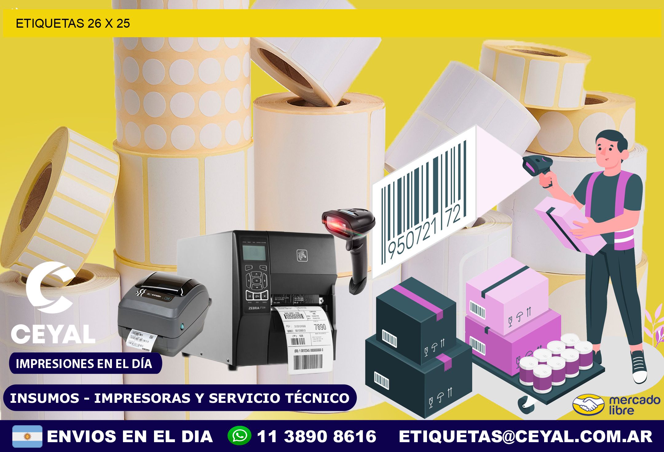 ETIQUETAS 26 x 25