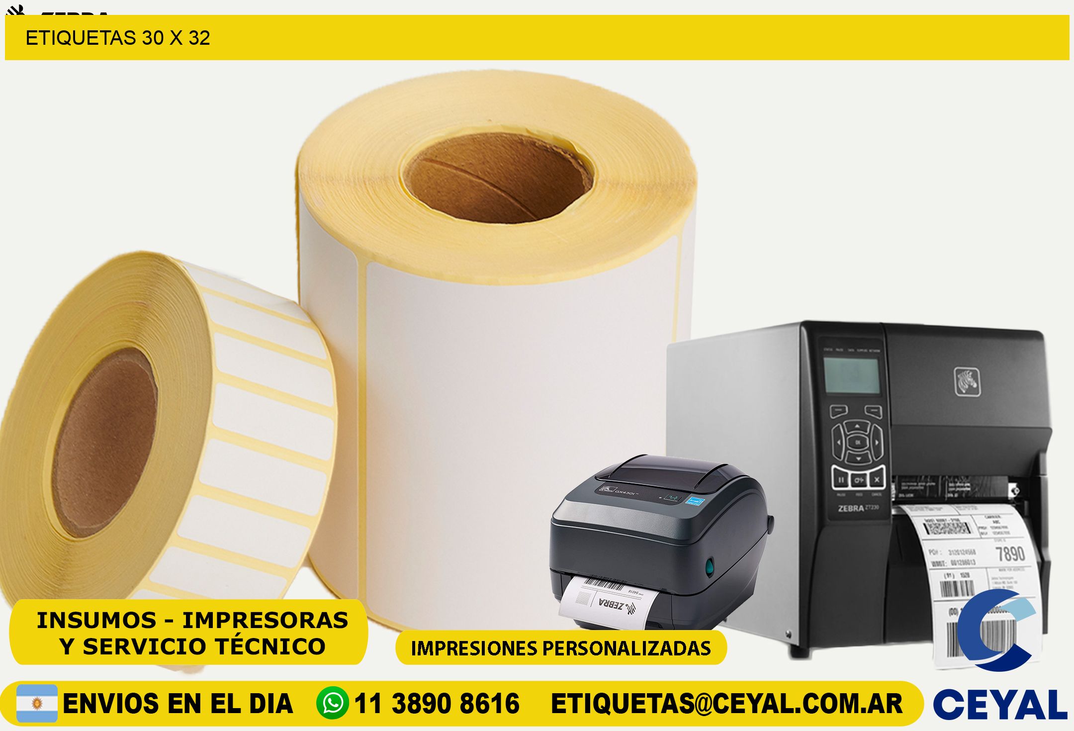 ETIQUETAS 30 x 32
