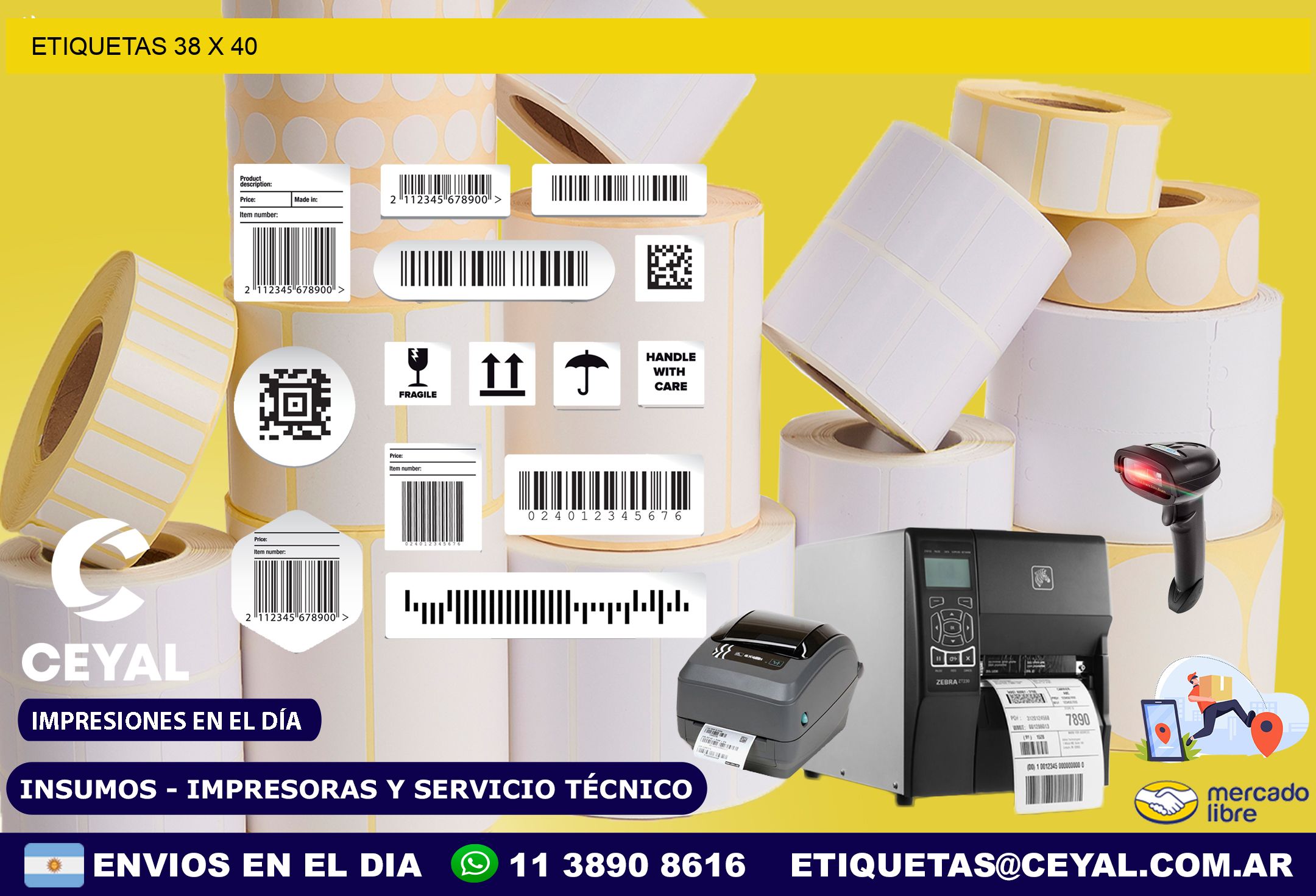 ETIQUETAS 38 x 40