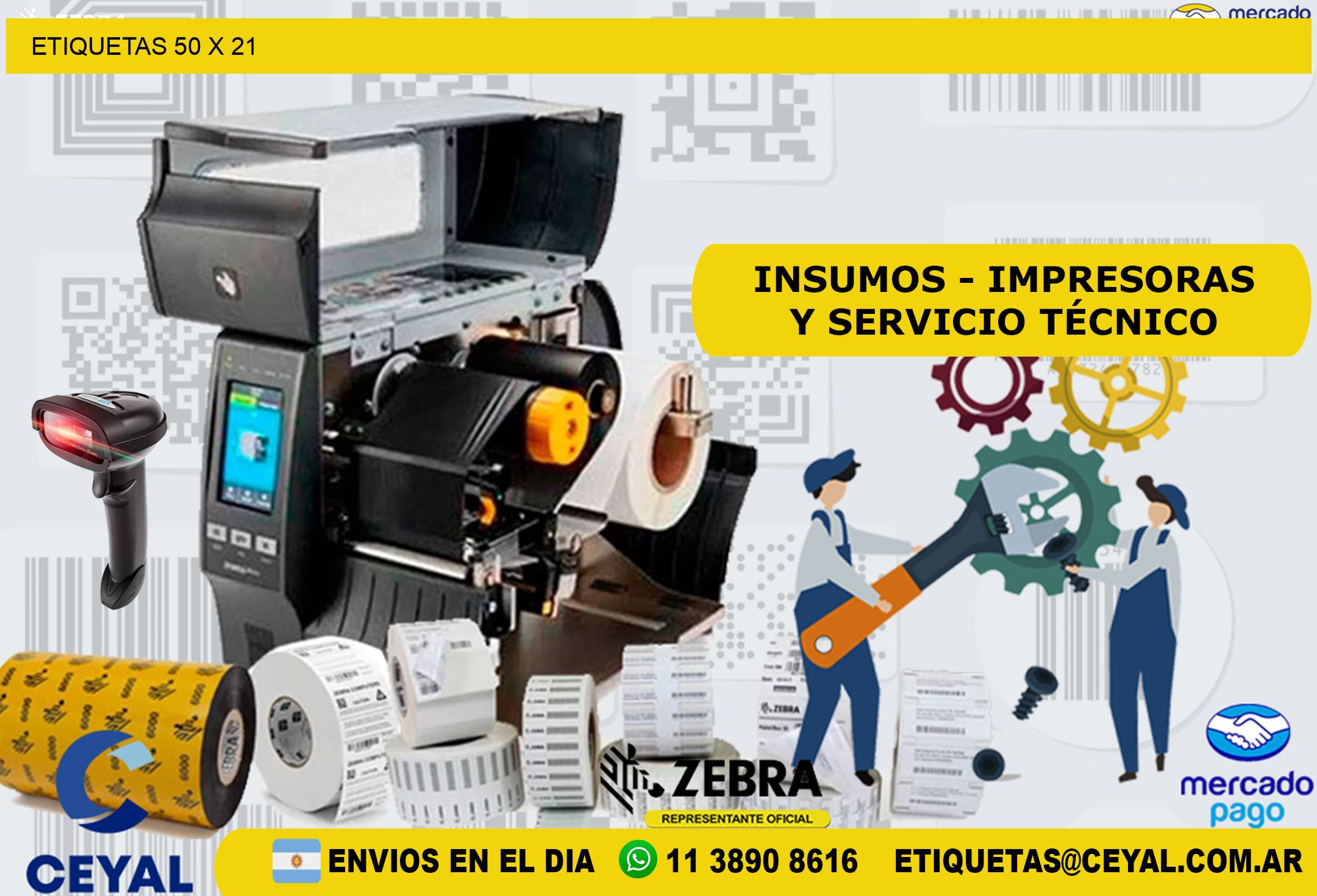 ETIQUETAS 50 x 21