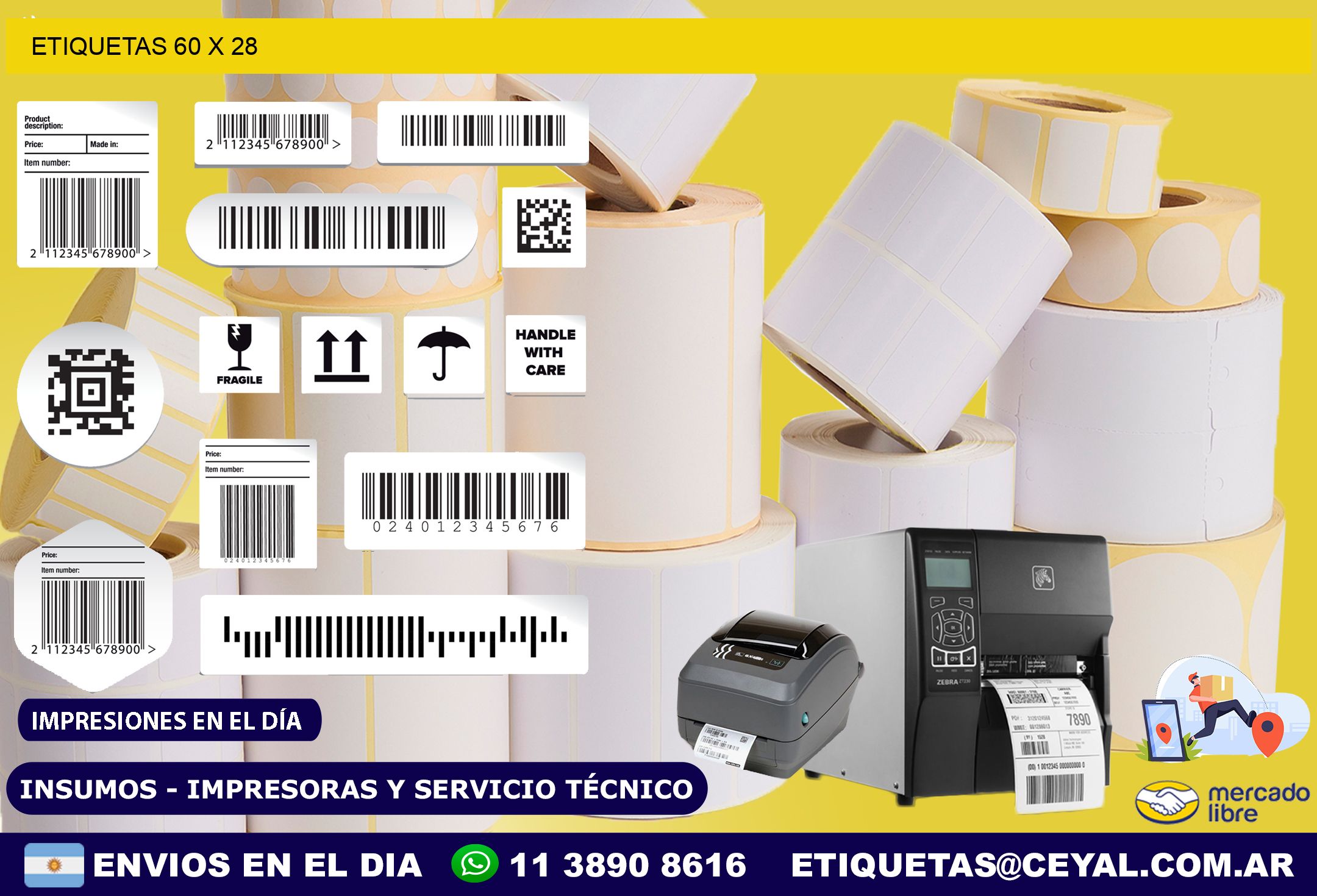ETIQUETAS 60 x 28