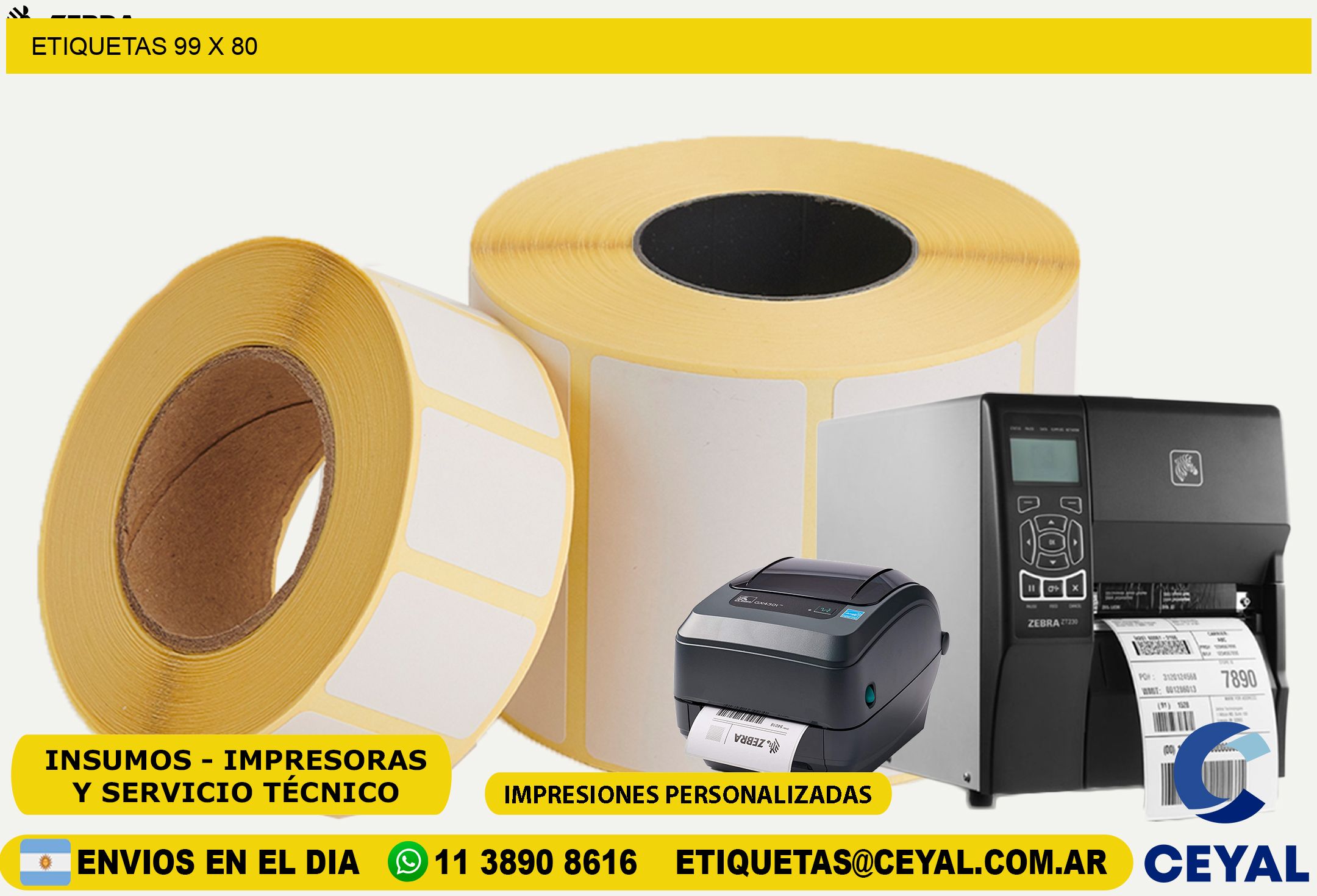 ETIQUETAS 99 x 80