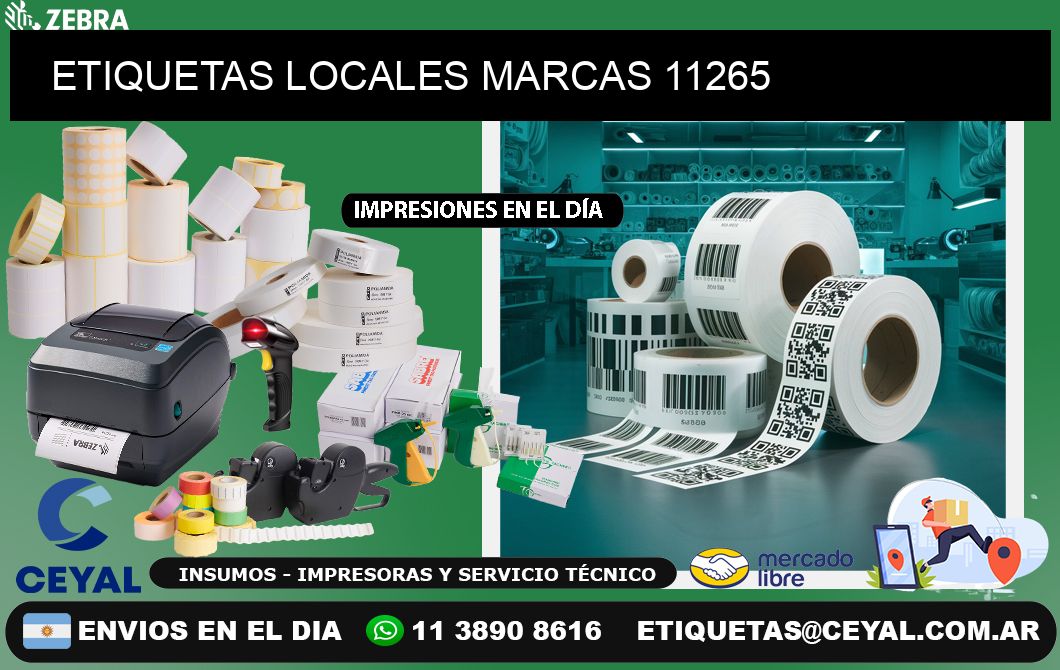 ETIQUETAS LOCALES MARCAS 11265