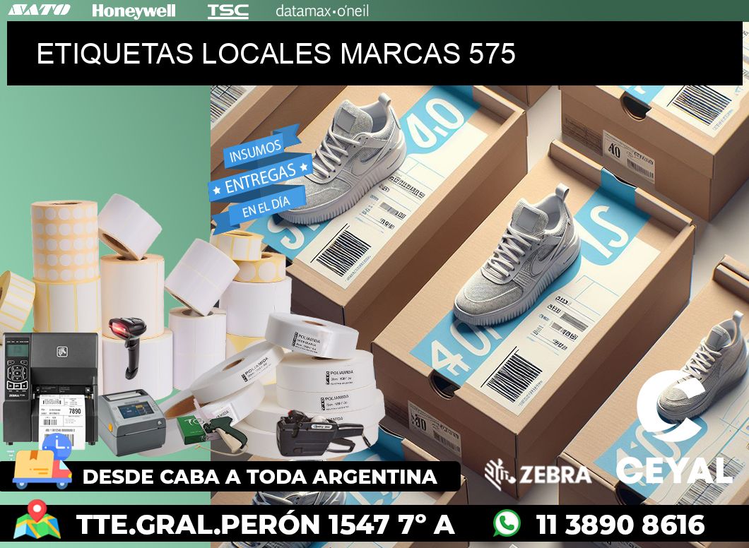 ETIQUETAS LOCALES MARCAS 575