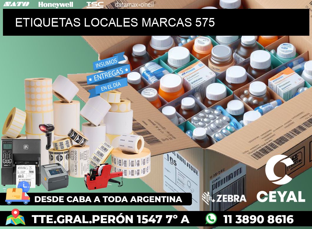 ETIQUETAS LOCALES MARCAS 575