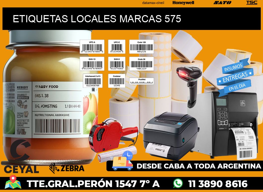 ETIQUETAS LOCALES MARCAS 575