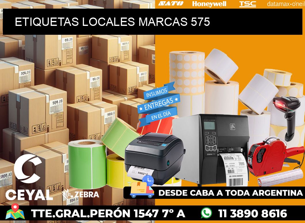 ETIQUETAS LOCALES MARCAS 575