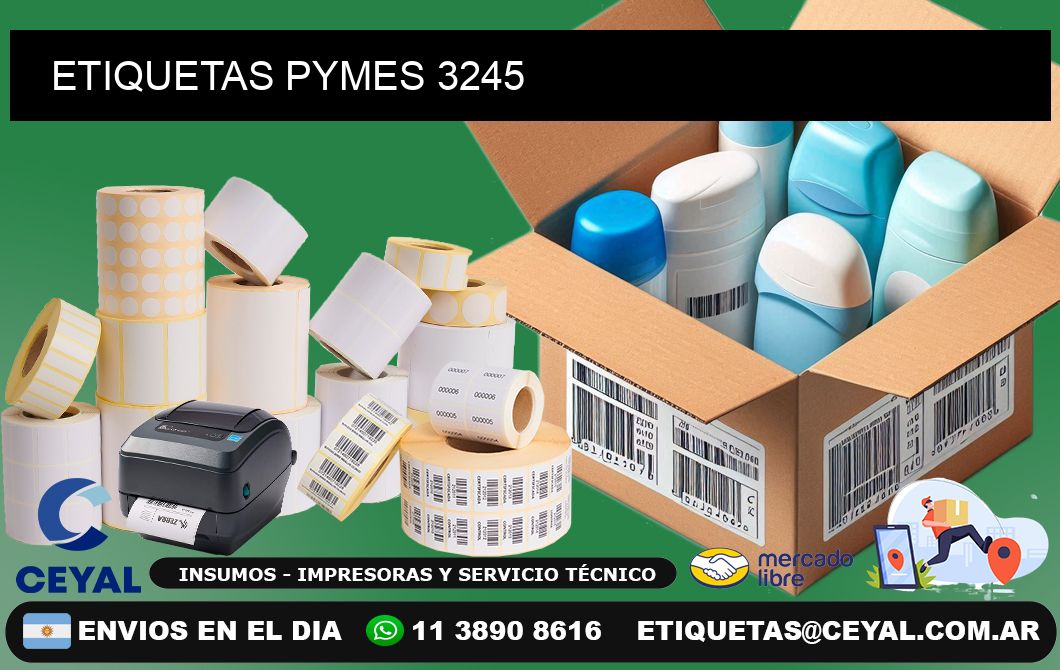 ETIQUETAS PYMES 3245