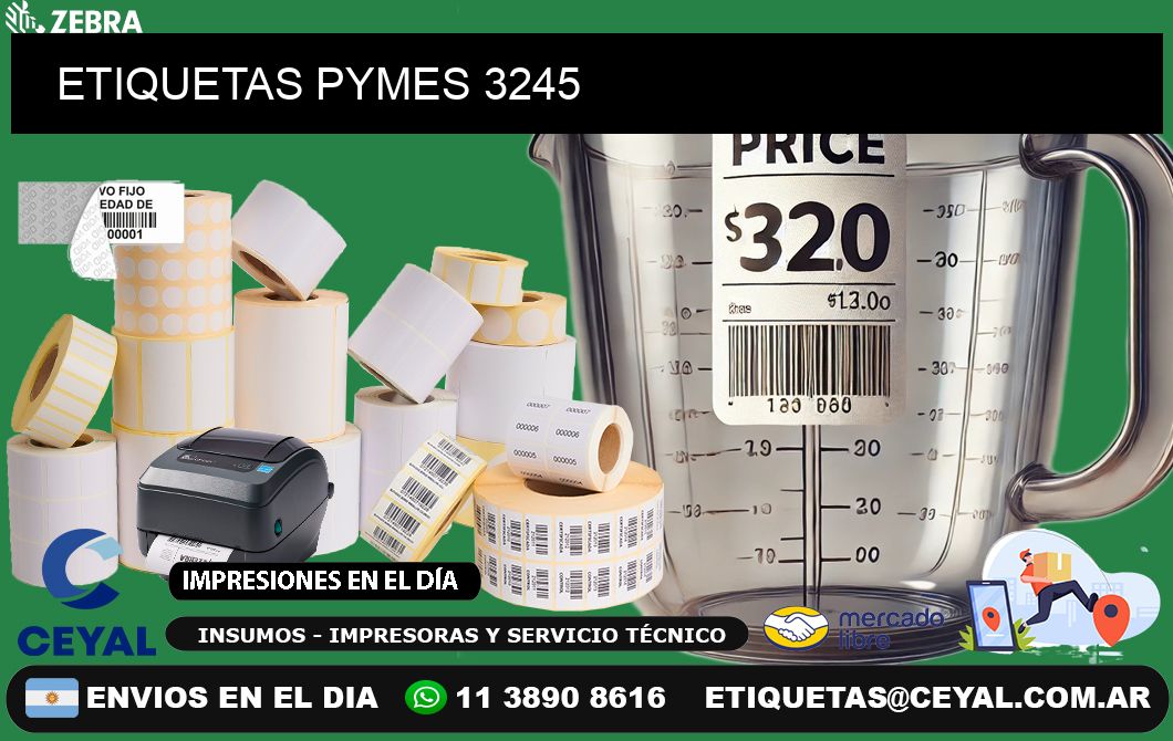ETIQUETAS PYMES 3245
