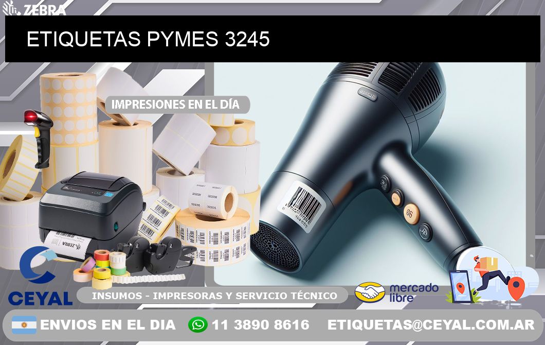 ETIQUETAS PYMES 3245