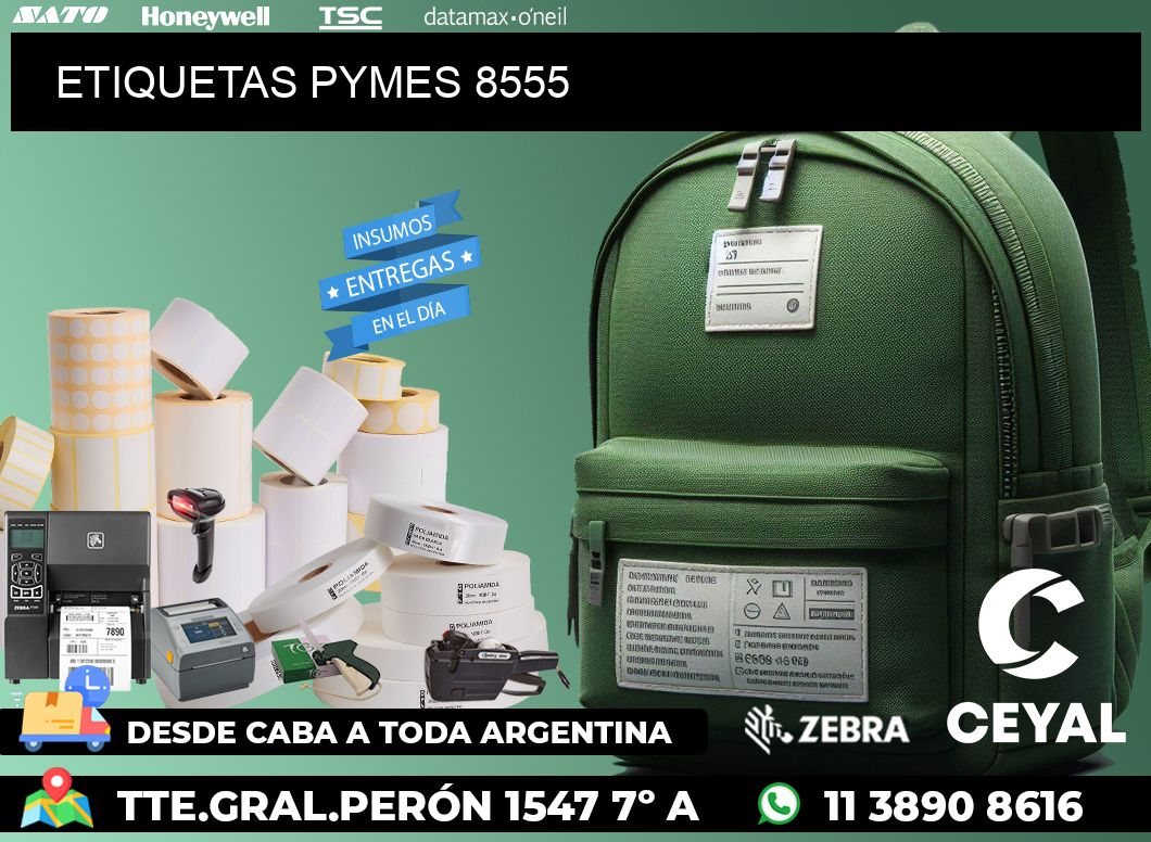 ETIQUETAS PYMES 8555