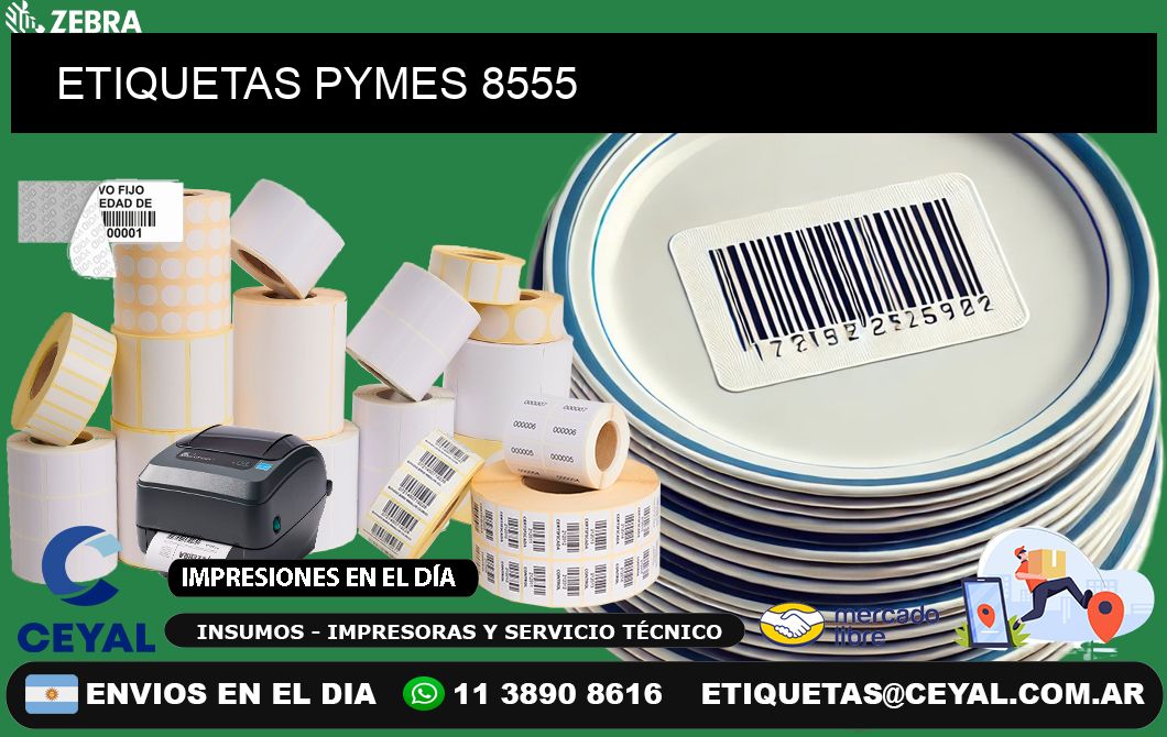 ETIQUETAS PYMES 8555