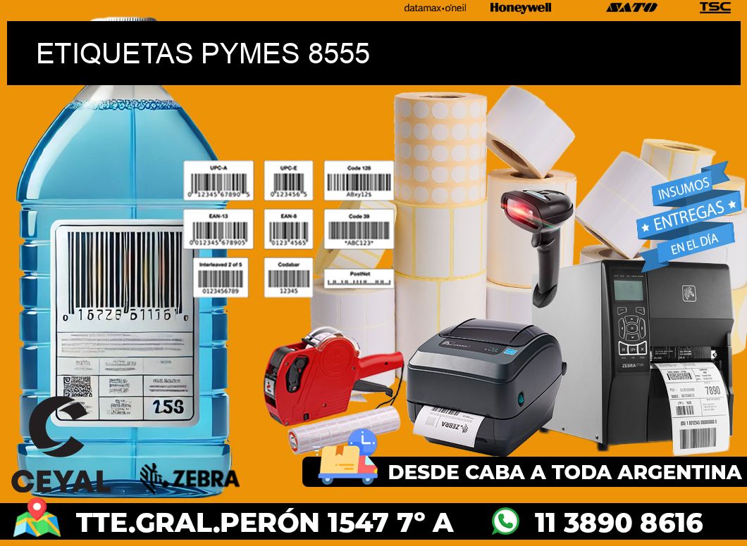 ETIQUETAS PYMES 8555