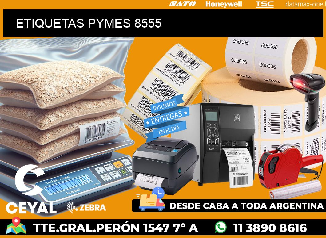 ETIQUETAS PYMES 8555