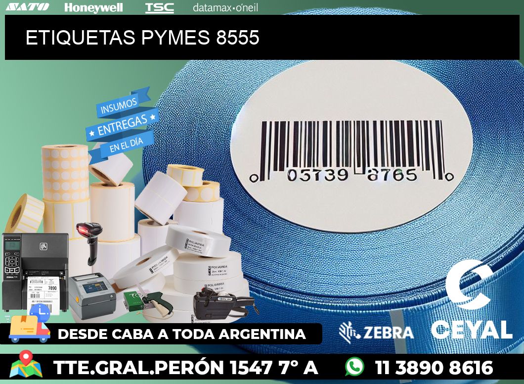 ETIQUETAS PYMES 8555