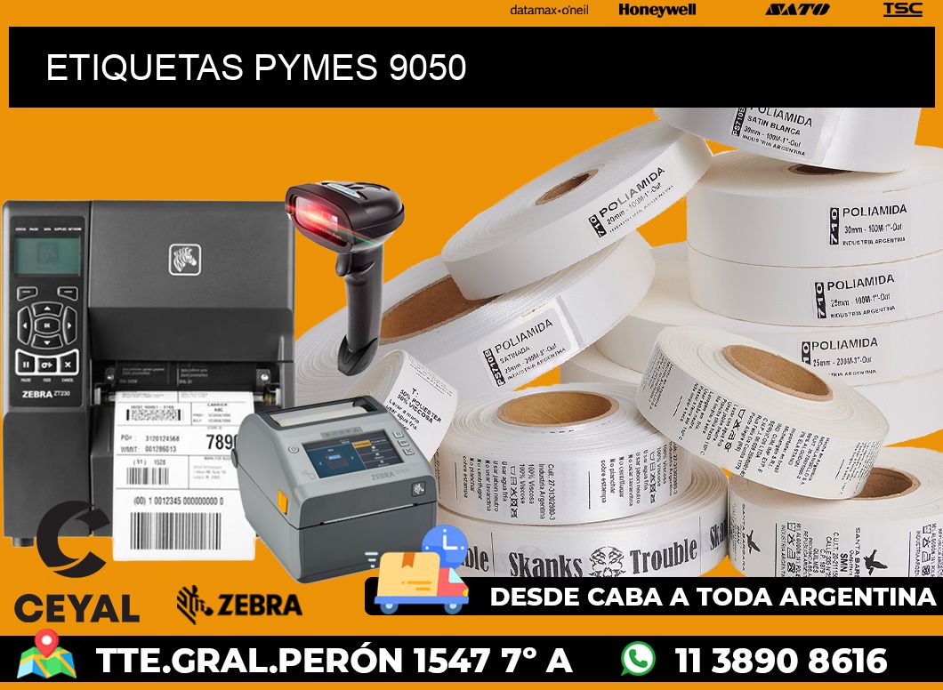 ETIQUETAS PYMES 9050