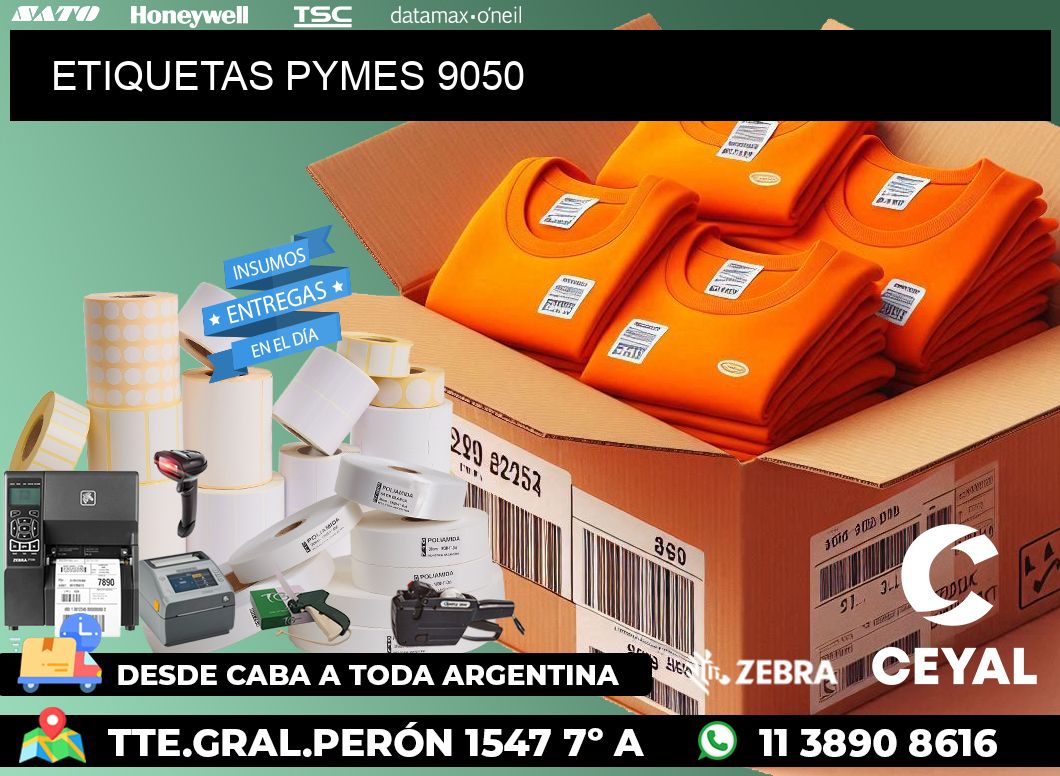 ETIQUETAS PYMES 9050