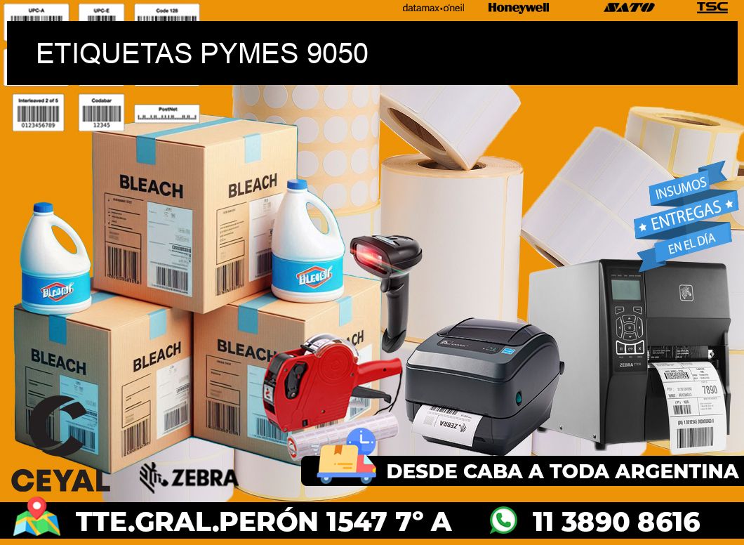 ETIQUETAS PYMES 9050