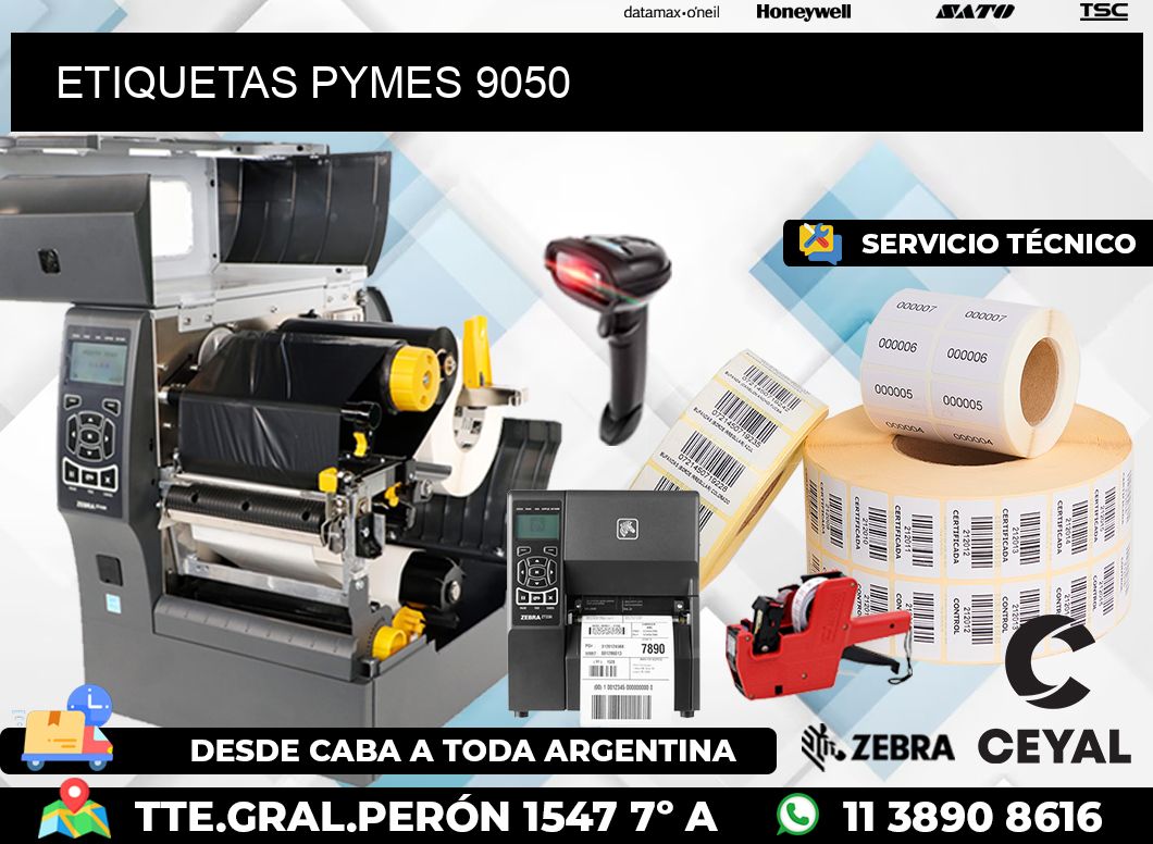 ETIQUETAS PYMES 9050