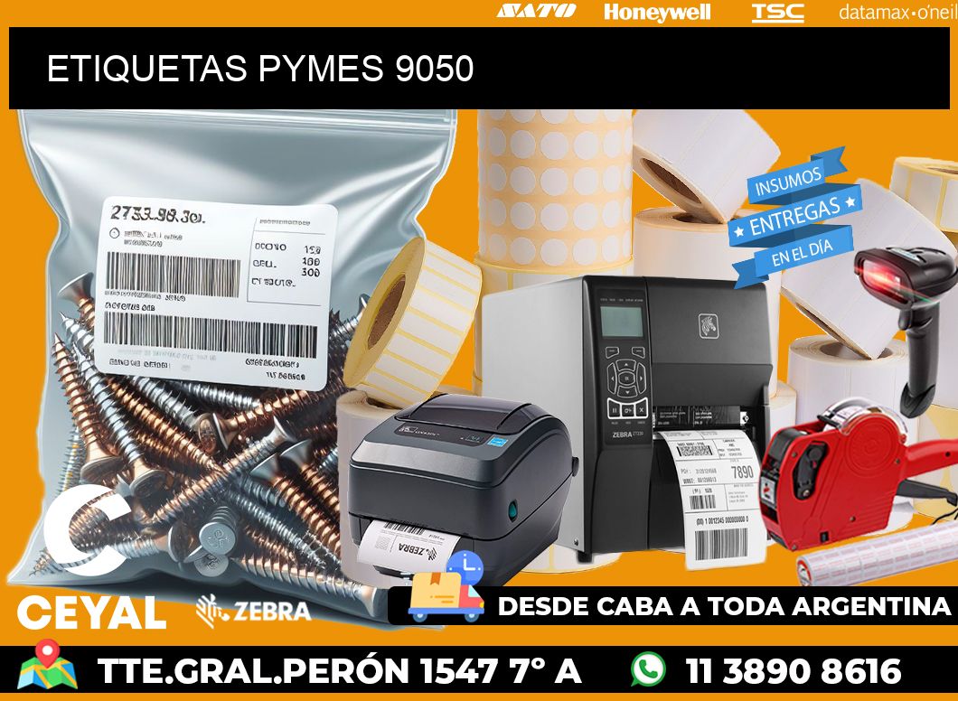 ETIQUETAS PYMES 9050