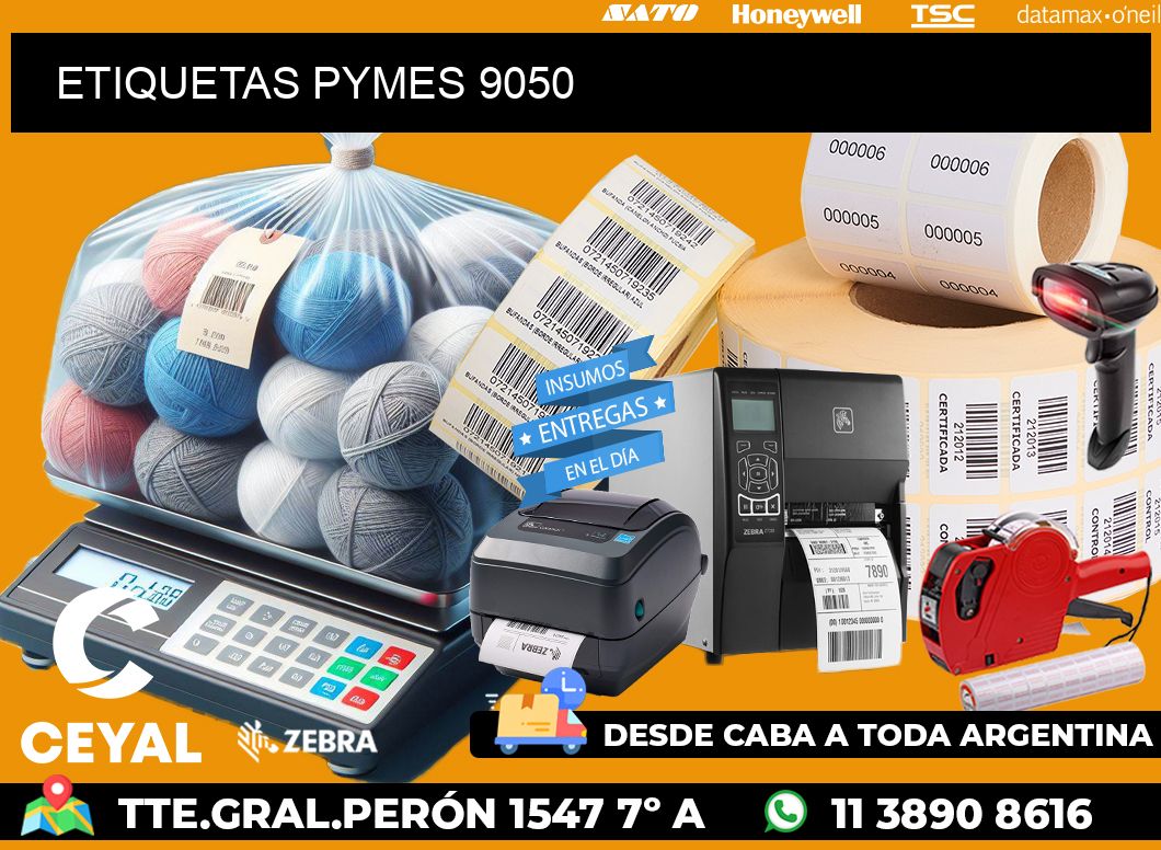 ETIQUETAS PYMES 9050