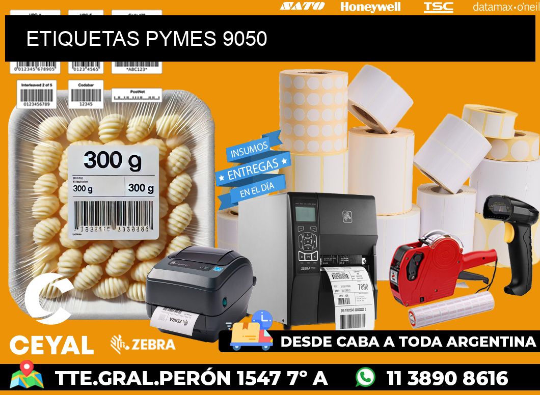 ETIQUETAS PYMES 9050