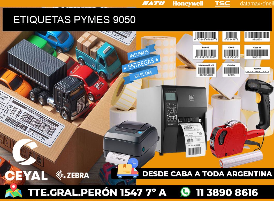 ETIQUETAS PYMES 9050