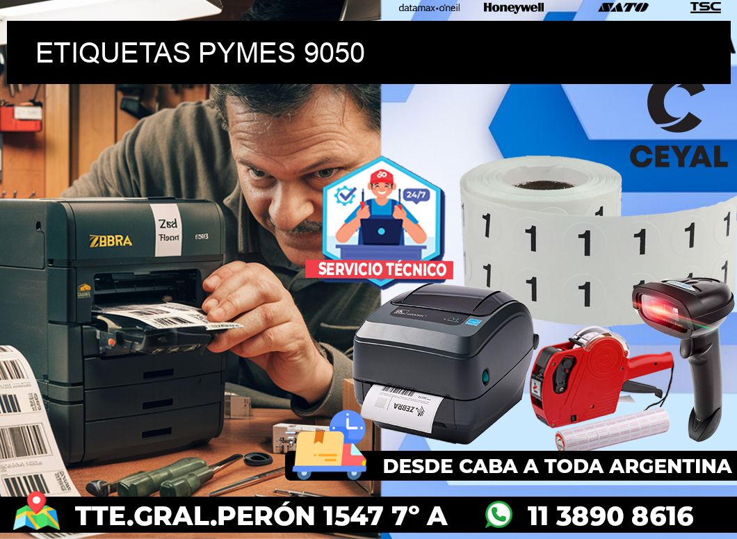 ETIQUETAS PYMES 9050