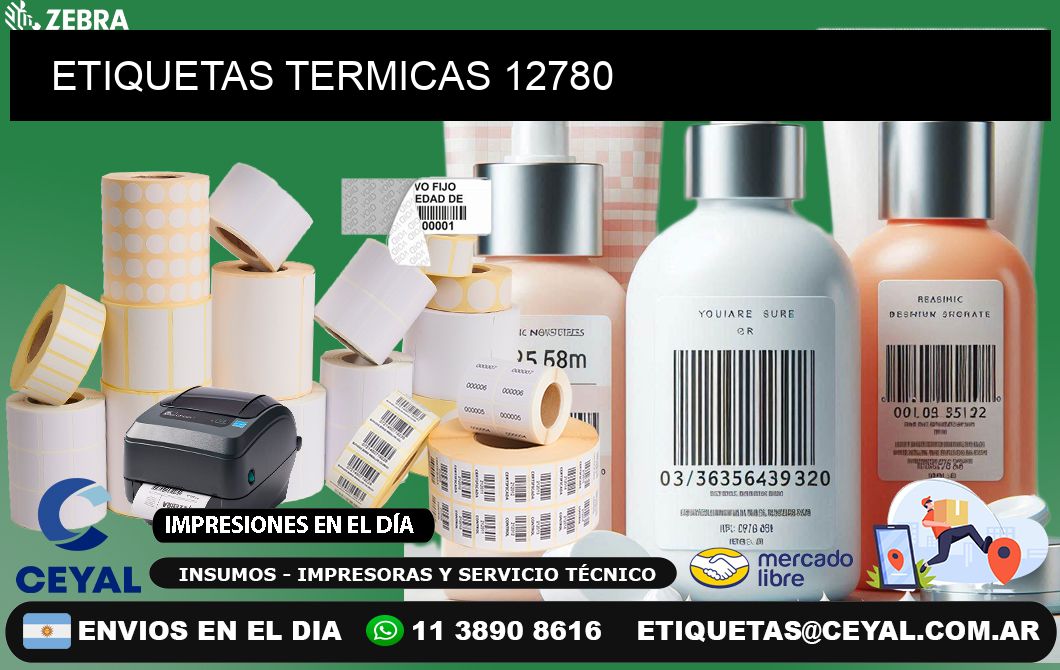 ETIQUETAS TERMICAS 12780