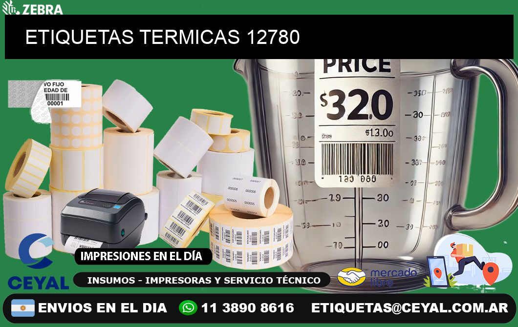 ETIQUETAS TERMICAS 12780