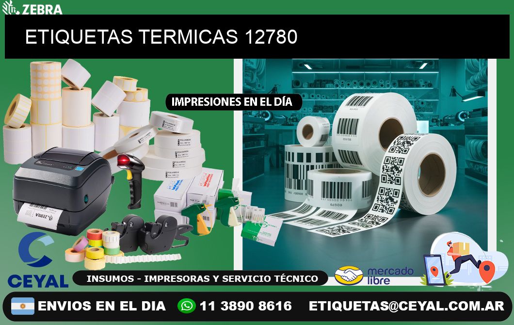 ETIQUETAS TERMICAS 12780
