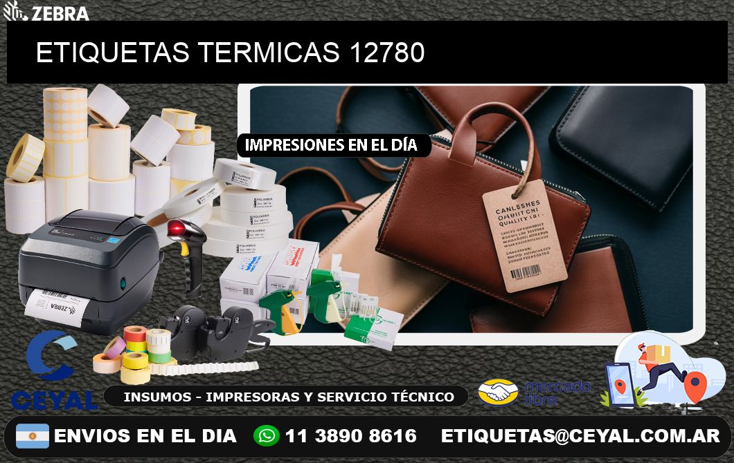 ETIQUETAS TERMICAS 12780