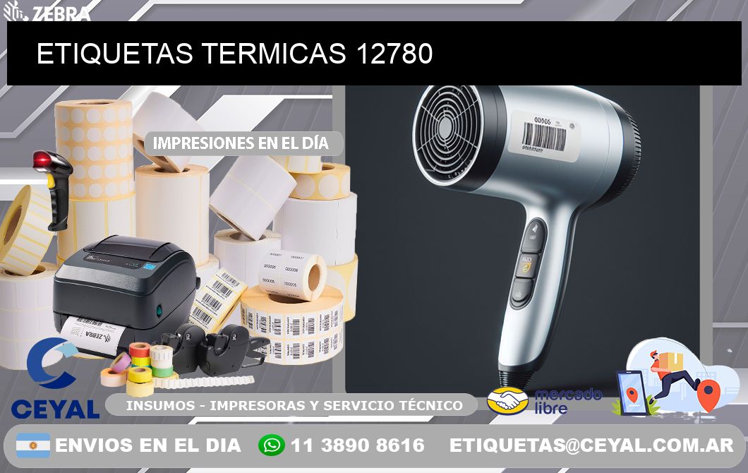 ETIQUETAS TERMICAS 12780
