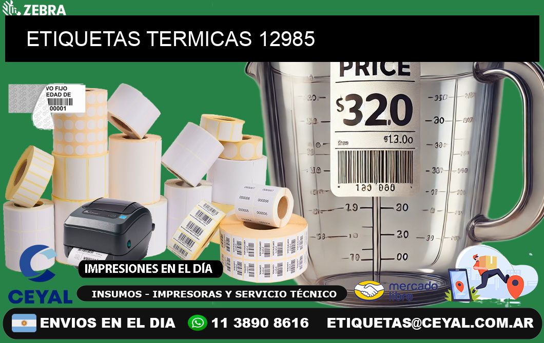ETIQUETAS TERMICAS 12985
