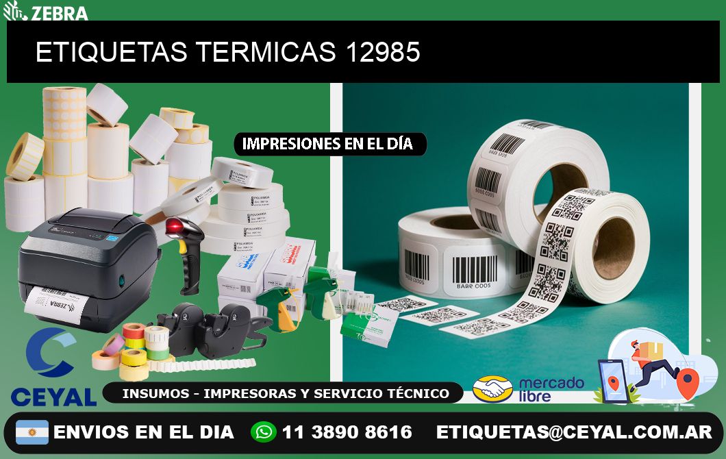 ETIQUETAS TERMICAS 12985
