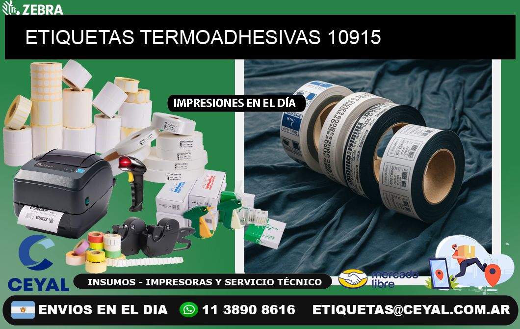 ETIQUETAS TERMOADHESIVAS 10915